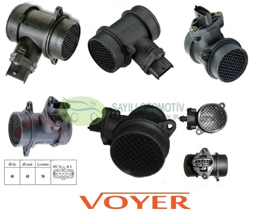 Hava Akışmetresi Accent Dizel 2003-2006 / Getz Dizel 2003-