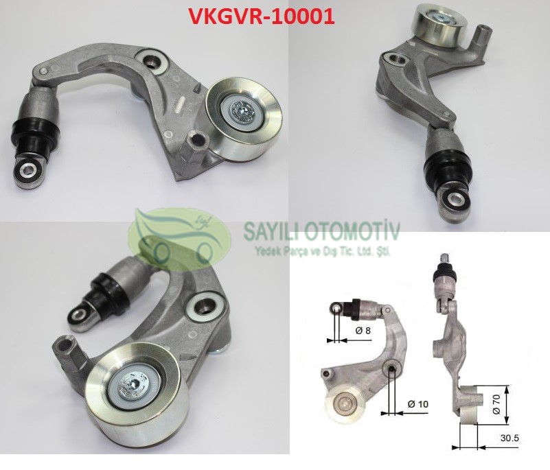 V Kayış Gergi Kütüğü Civic 2007- / Accord 2008- / Crv 2007-