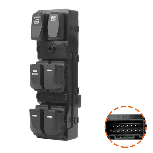 Cam Düğmesi Ix35 2009-  Ön Sol Dörtlü