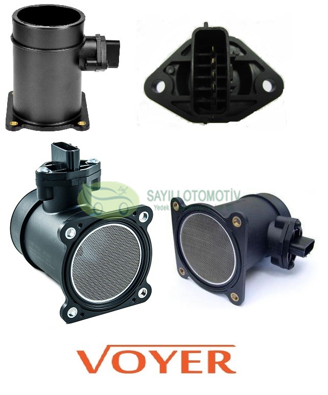 Hava Akışmetresi Almera 1.5 - 1.8  2000-2006 / X-Trail 2.2 Dci / Patrol 3.0 Dti / Maxima A32 (4 Fişli)