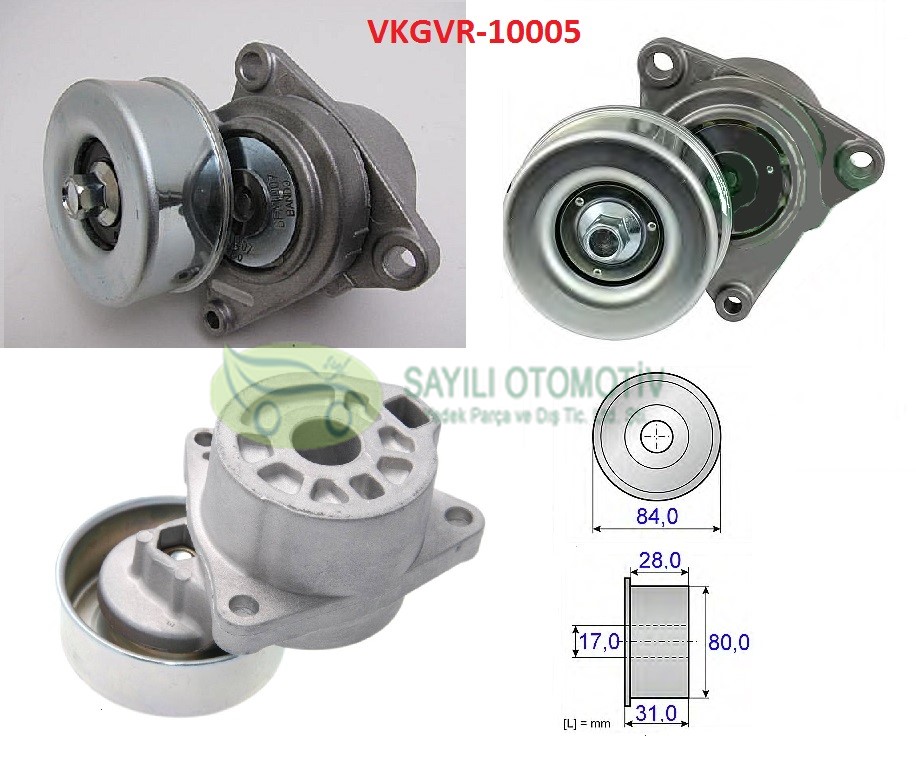 V Kayış Gergi Kütüğü X-Trail 2002- / Primera 2.0 Qr20 2002-