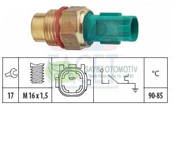 Fan Müşürü Corolla 1992- Yeşil