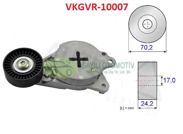 V Kayış Gergi Kütük Corolla 03- D4D