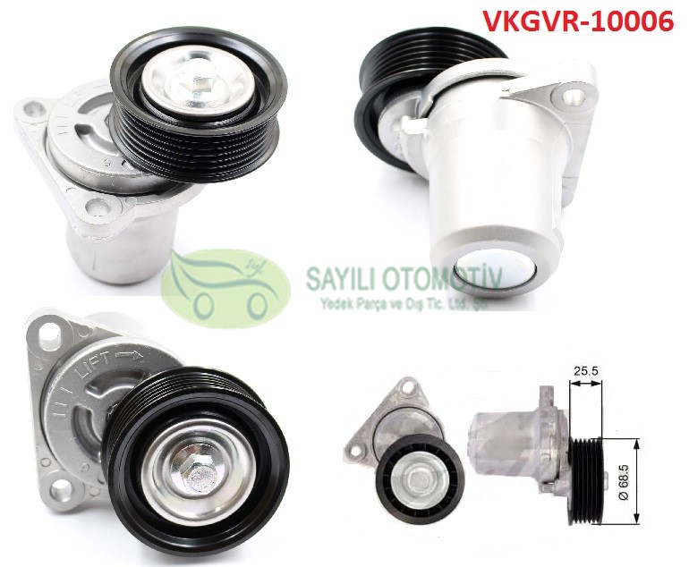 V Kayış Gergi Kütüğü Mazda 6 2002-