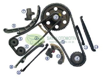 Zincir Seti Skystar 02- (15 Parca)