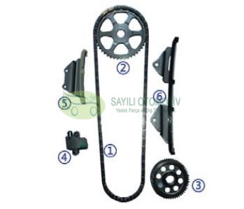 Zincir Seti Accord 2.2 Dızel  Crv 03- 2.2