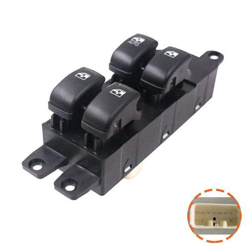 Cam Düğmesi Santa-Fe 2003- Ön Sol Dörtlü