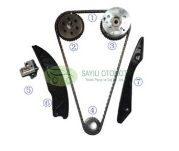 Zincir Seti Accent Blue 1.6 (Vvt Dişlili)