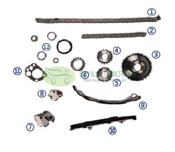 Zincir Seti Terrano 2.4 Ka24 16V (Cıft Eksantrık)