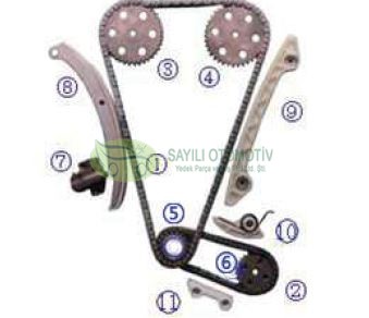 Zincir Seti Mazda-6  2.0 2003-