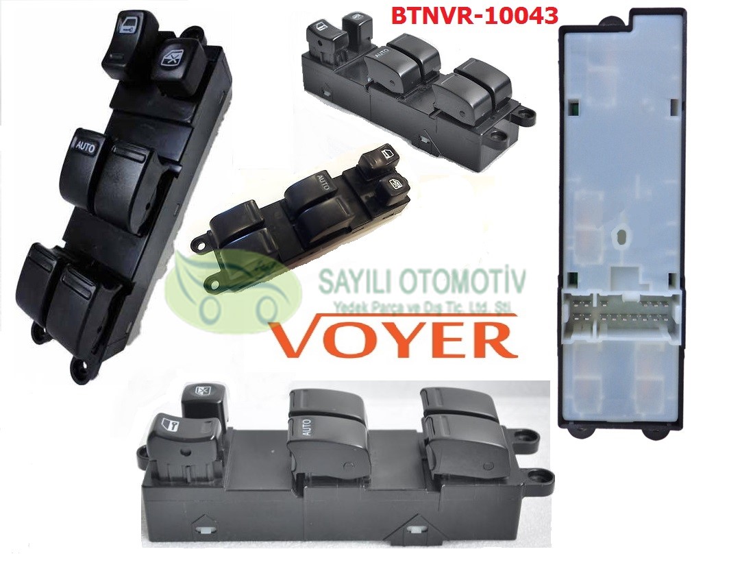 Cam Düğmesi Almera 2000-2008 Sol Dörtlü