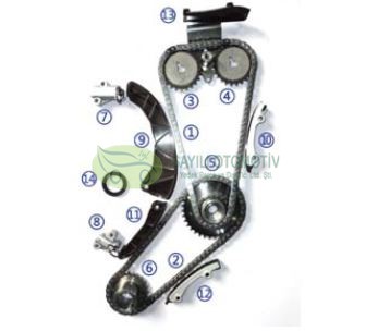 Zincir Seti Accent Era Dizel (14 Parca)