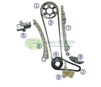 Zincir Seti S2000 99- 2.0 2.2-