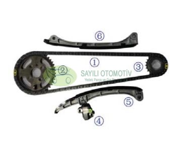 Zincir Seti Avensis 06- Dizel  Rav4 06-
