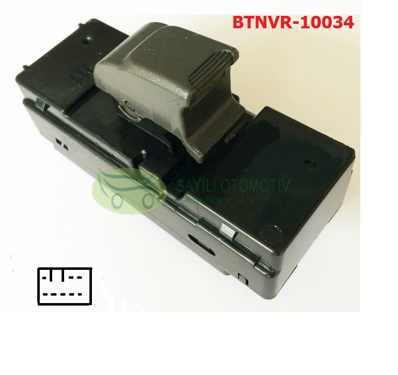 Cam Düğmesi D-Max Tekli