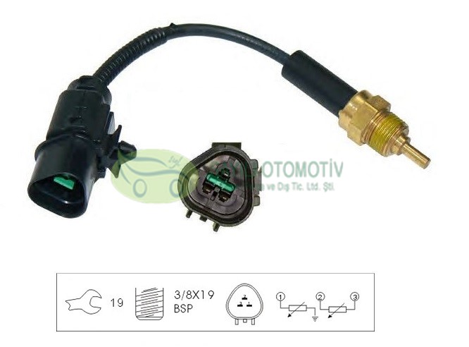 Hararet Müşürü Starex / Accent 2000- / Getz 2003- / Cerato 2003- / Sorento 2003-