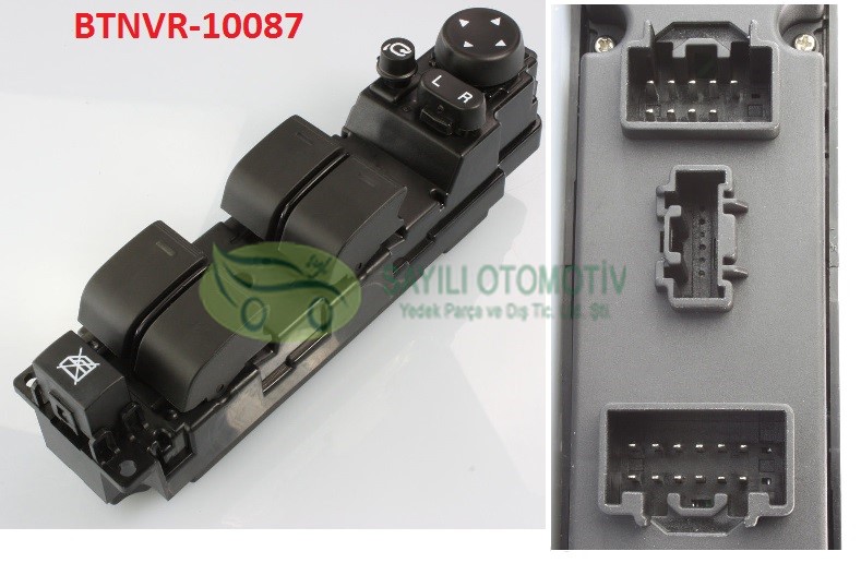 Cam Düğmesi Mazda-6 2009- Ön Sol Dörtlü